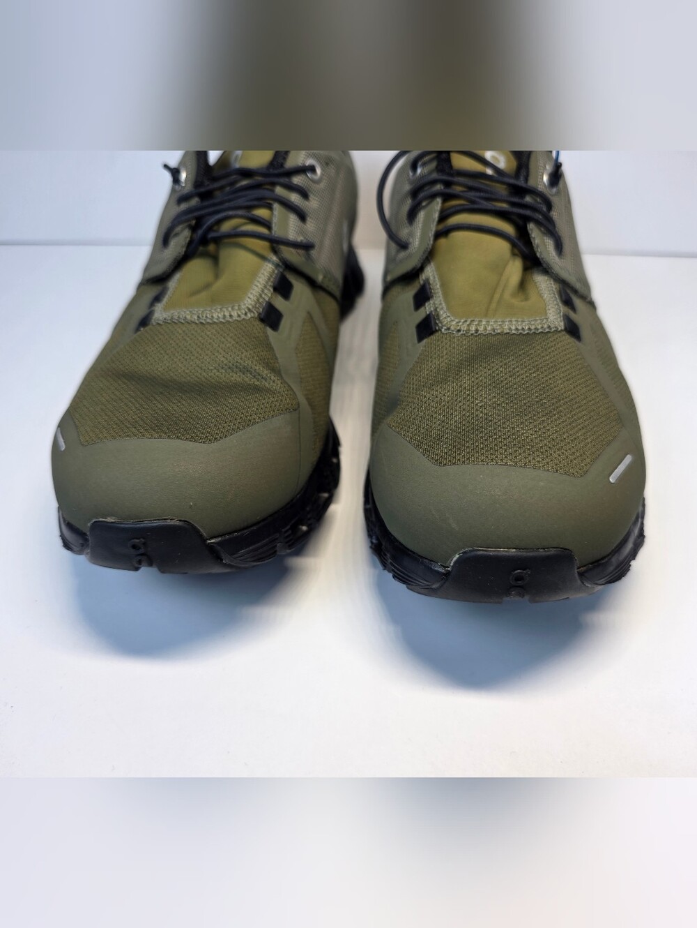 On Running Olive Green and Black Cloudventure Trail Sneakers - Picture 11 of 16
